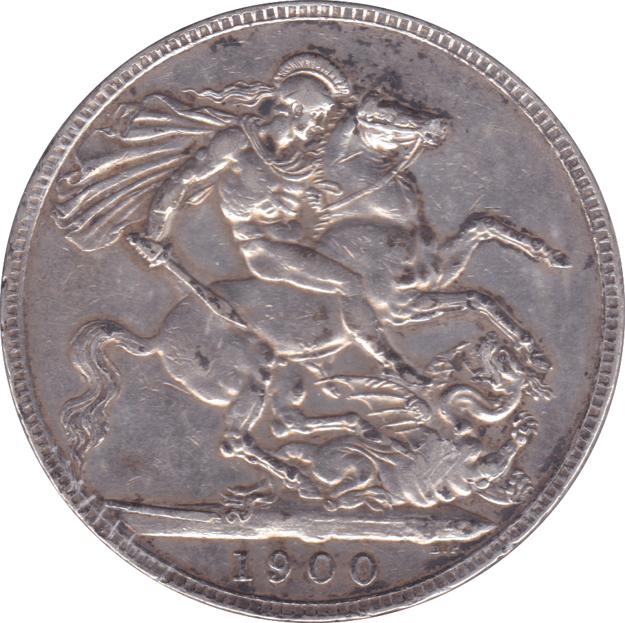 1900 CROWN ( GVF ) LXIV - Crown - Cambridgeshire Coins