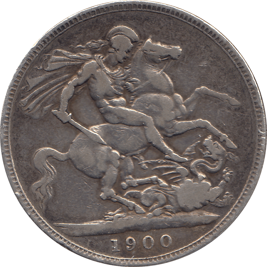 1900 CROWN ( NF ) LXIV - Crown - Cambridgeshire Coins