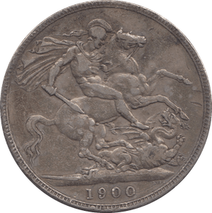 1900 CROWN ( VF ) LX IV 4 - Crown - Cambridgeshire Coins
