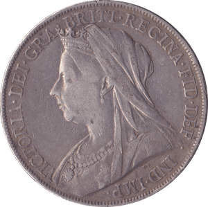 1900 CROWN ( VF ) LXIII A - Crown - Cambridgeshire Coins