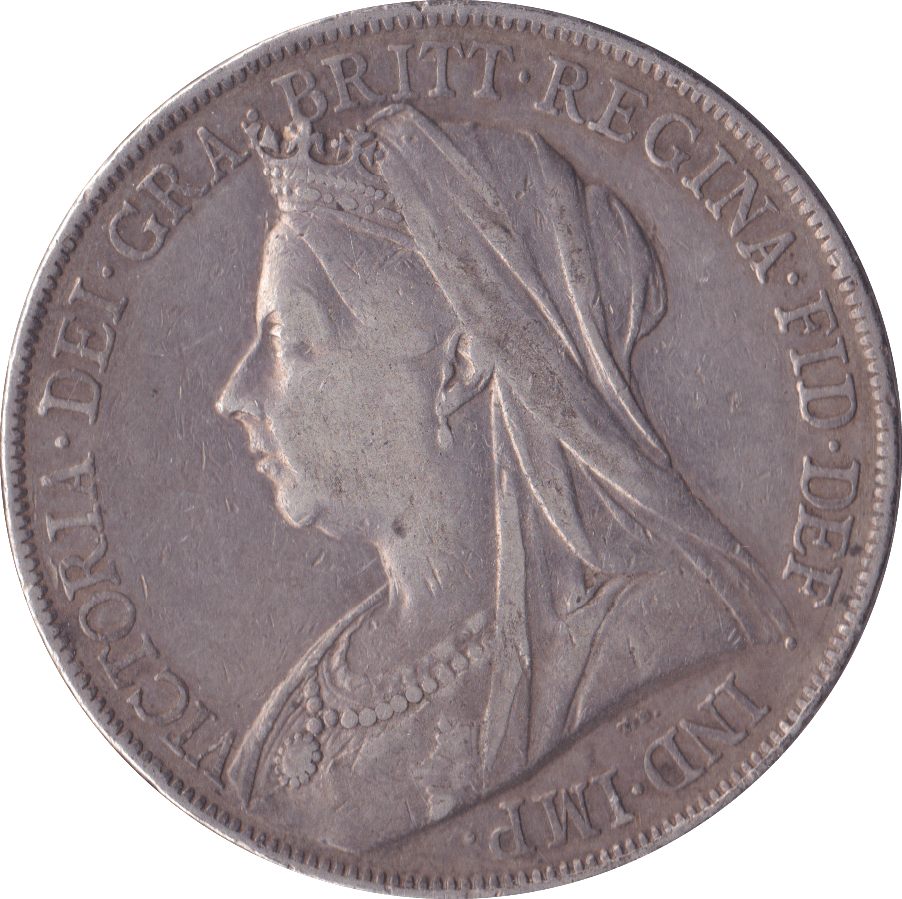 1900 CROWN ( VF ) LXIII A - Crown - Cambridgeshire Coins