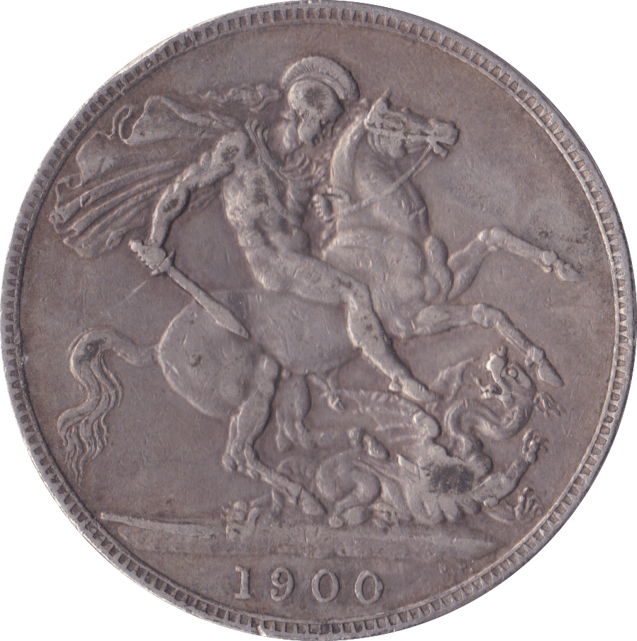 1900 CROWN ( VF ) LXIII A - Crown - Cambridgeshire Coins