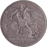 1900 CROWN ( VF ) LXIII A - Crown - Cambridgeshire Coins