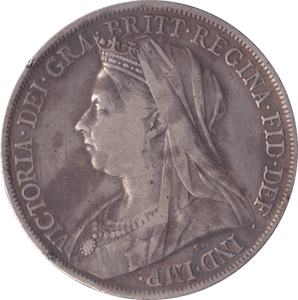 1900 CROWN ( VF ) LXIII - Crown - Cambridgeshire Coins