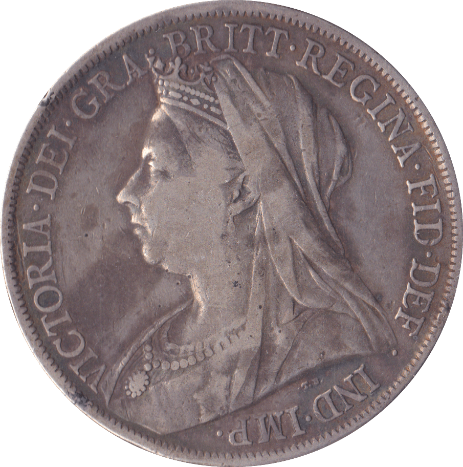 1900 CROWN ( VF ) LXIII - Crown - Cambridgeshire Coins