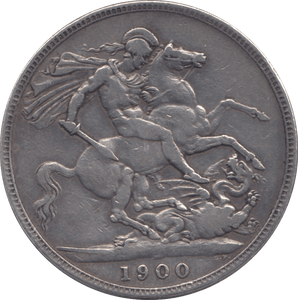 1900 CROWN ( VF ) LXIV 3 - Crown - Cambridgeshire Coins