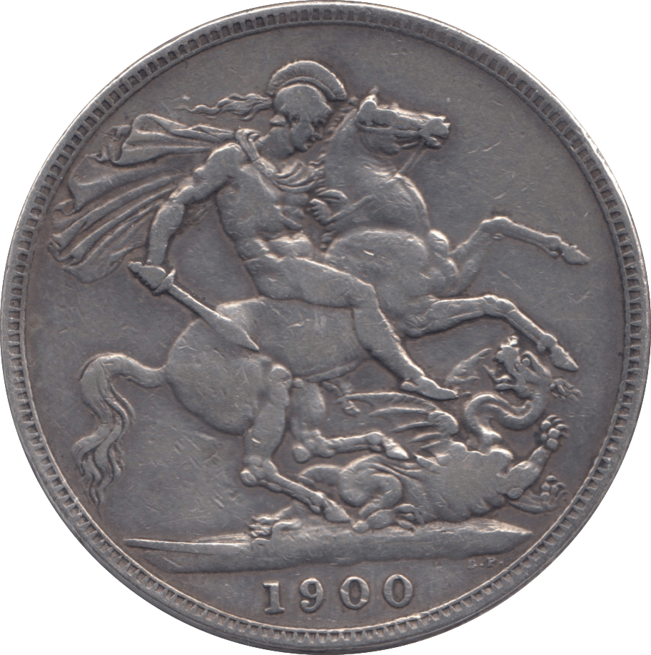 1900 CROWN ( VF ) LXIV 3 - Crown - Cambridgeshire Coins