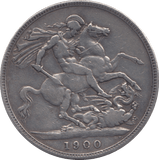 1900 CROWN ( VF ) LXIV 3 - Crown - Cambridgeshire Coins