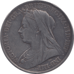 1900 CROWN ( VF ) LXIV 3 - Crown - Cambridgeshire Coins