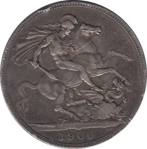 1900 CROWN ( VF ) LXIV A - Crown - Cambridgeshire Coins