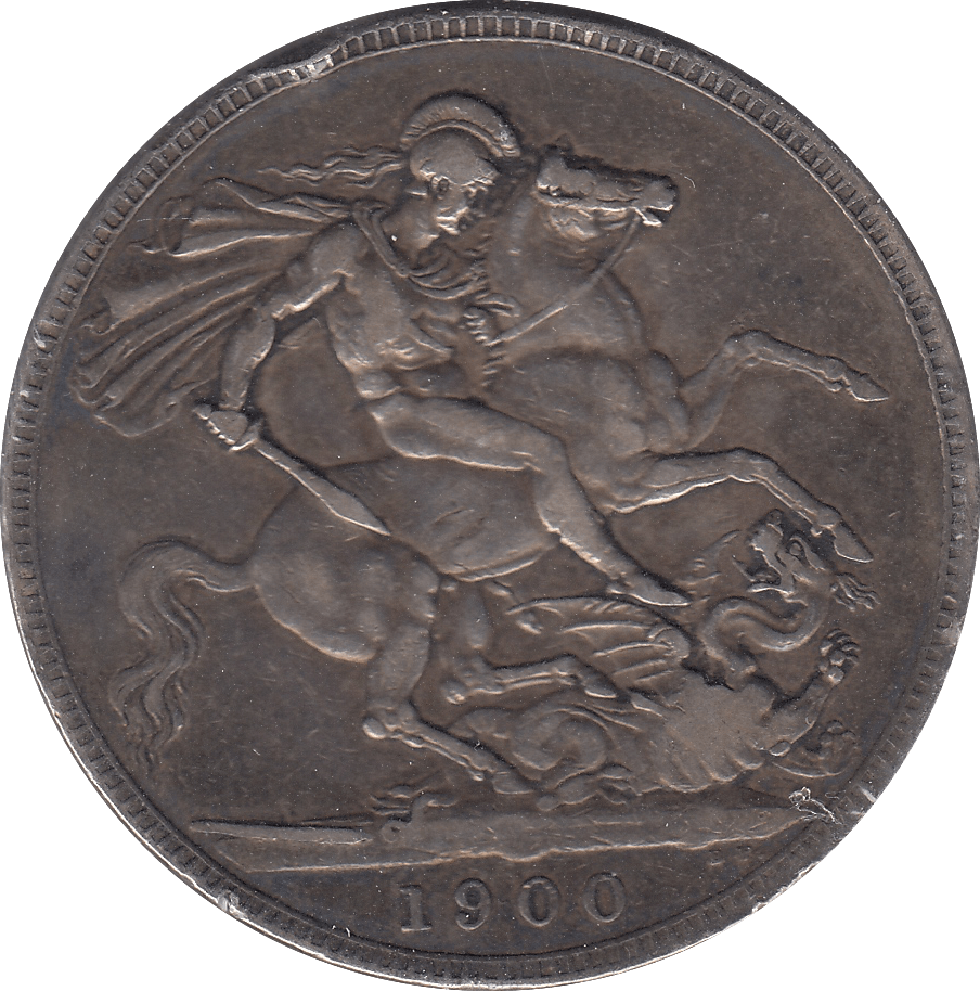 1900 CROWN ( VF ) LXIV A - Crown - Cambridgeshire Coins