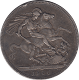1900 CROWN ( VF ) LXIV A - Crown - Cambridgeshire Coins