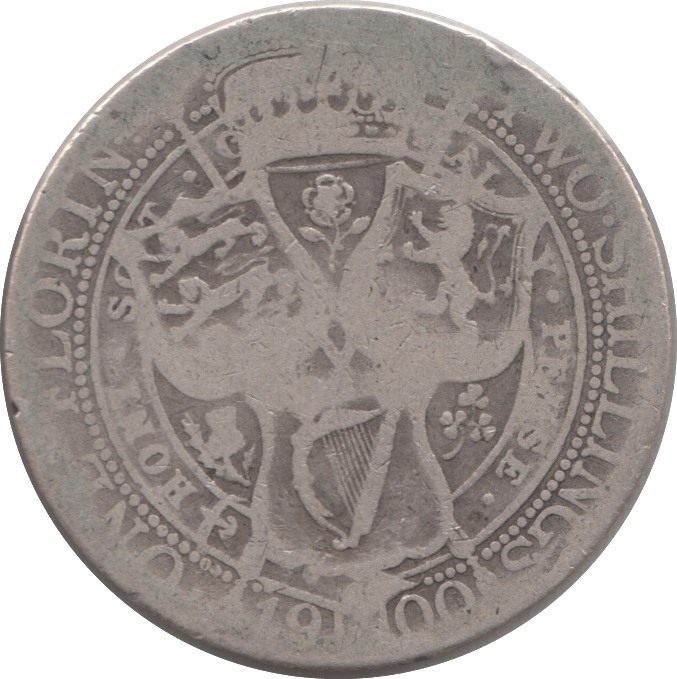 1900 FLORIN ( FAIR ) 3 - Florin - Cambridgeshire Coins