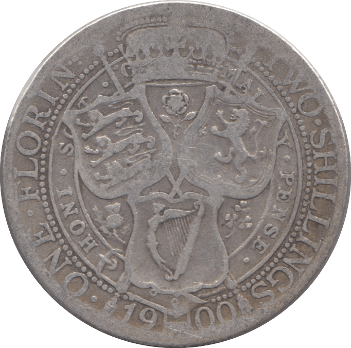1900 FLORIN ( FAIR ) 8 - Florin - Cambridgeshire Coins