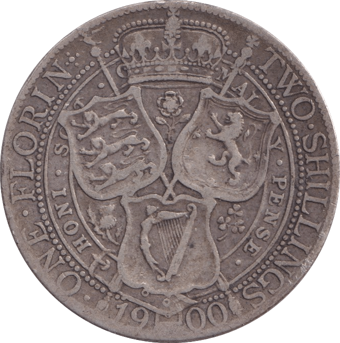 1900 FLORIN ( GF ) - FLORIN - Cambridgeshire Coins