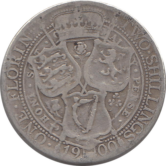 1900 FLORIN ( NF ) 3 - Florin - Cambridgeshire Coins