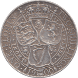 1900 FLORIN ( VF ) - Florin - Cambridgeshire Coins