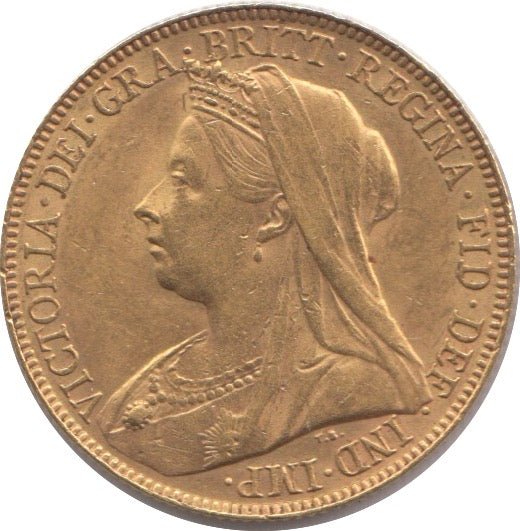 1900 GOLD SOVEREIGN ( AUNC ) PERTH MINT