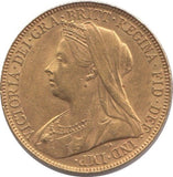 1900 GOLD SOVEREIGN ( AUNC ) PERTH MINT