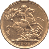1900 GOLD SOVEREIGN ( EF ) - Sovereign - Cambridgeshire Coins