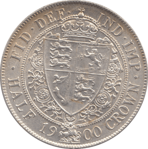 1900 HALFCROWN ( AUNC ) 9 - Halfcrown - Cambridgeshire Coins