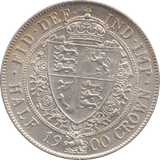 1900 HALFCROWN ( AUNC ) 9 - Halfcrown - Cambridgeshire Coins