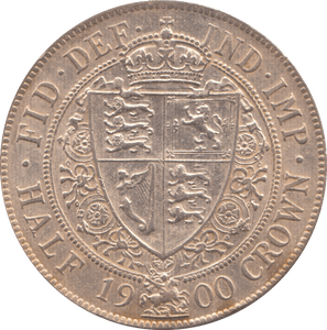 1900 HALFCROWN ( AUNC ) - HALFCROWN - Cambridgeshire Coins