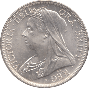 1900 HALFCROWN ( BU ) - Halfcrown - Cambridgeshire Coins