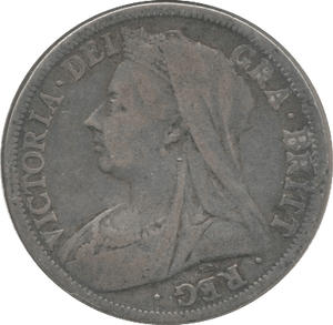 1900 HALFCROWN (F) - Halfcrown - Cambridgeshire Coins