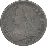 1900 HALFCROWN (F) - Halfcrown - Cambridgeshire Coins