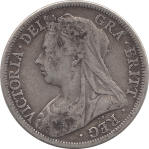 1900 HALFCROWN ( FINE ) 11 - Halfcrown - Cambridgeshire Coins