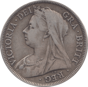 1900 HALFCROWN ( FINE ) 2 - HALFCROWN - Cambridgeshire Coins