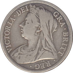1900 HALFCROWN ( FINE ) 7 - Halfcrown - Cambridgeshire Coins