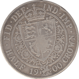 1900 HALFCROWN ( FINE ) 7 - Halfcrown - Cambridgeshire Coins