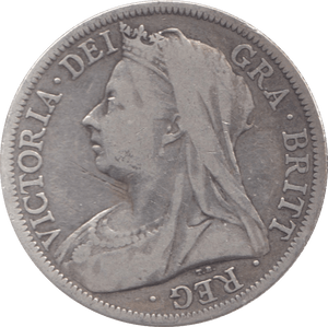 1900 HALFCROWN ( FINE ) 8 - Halfcrown - Cambridgeshire Coins