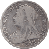 1900 HALFCROWN ( FINE ) 8 - Halfcrown - Cambridgeshire Coins