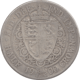 1900 HALFCROWN ( FINE ) - Halfcrown - Cambridgeshire Coins