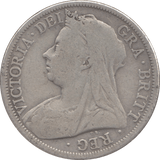 1900 HALFCROWN ( FINE ) - Halfcrown - Cambridgeshire Coins