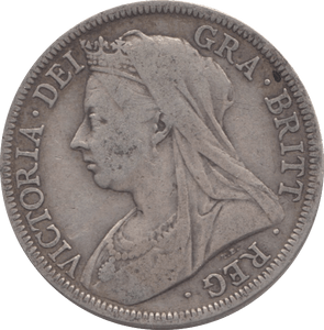 1900 HALFCROWN ( GF ) 2 - HALFCROWN - Cambridgeshire Coins