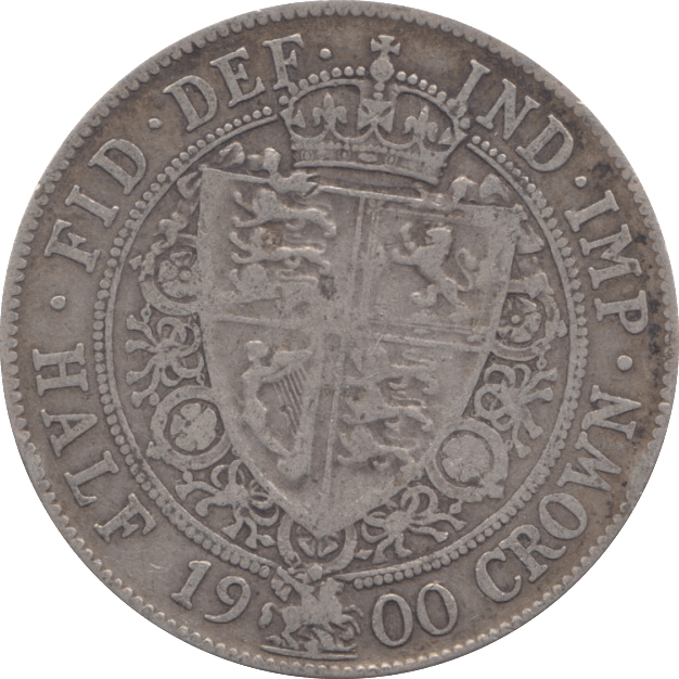 1900 HALFCROWN ( GF ) 2 - HALFCROWN - Cambridgeshire Coins