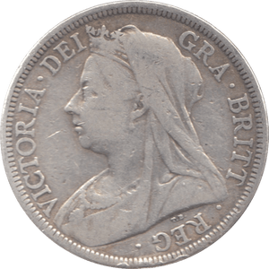 1900 HALFCROWN ( GF ) 8 - Halfcrown - Cambridgeshire Coins