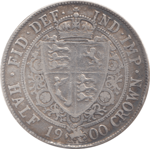1900 HALFCROWN ( GF ) 8 - Halfcrown - Cambridgeshire Coins