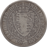 1900 HALFCROWN ( GF ) - Halfcrown - Cambridgeshire Coins