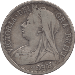 1900 HALFCROWN ( GF ) - Halfcrown - Cambridgeshire Coins