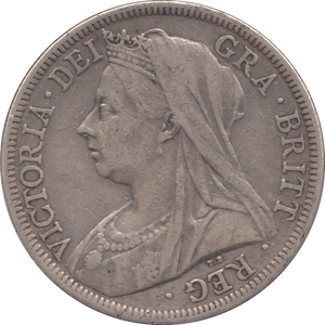 1900 HALFCROWN ( GF ) - Halfcrown - Cambridgeshire Coins