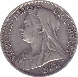 1900 HALFCROWN ( GF ) - Halfcrown - Cambridgeshire Coins
