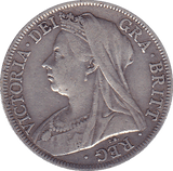 1900 HALFCROWN ( GF ) - Halfcrown - Cambridgeshire Coins