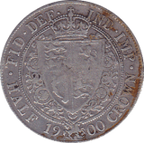 1900 HALFCROWN ( GF ) - Halfcrown - Cambridgeshire Coins