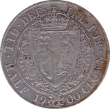 1900 HALFCROWN ( GF ) - Halfcrown - Cambridgeshire Coins