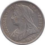 1900 HALFCROWN ( GVF ) - Halfcrown - Cambridgeshire Coins